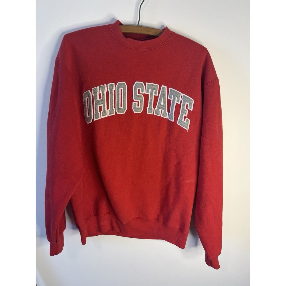 Vintage Ohio State Red Champion Crewneck Sweatshirt‎  M Women Men